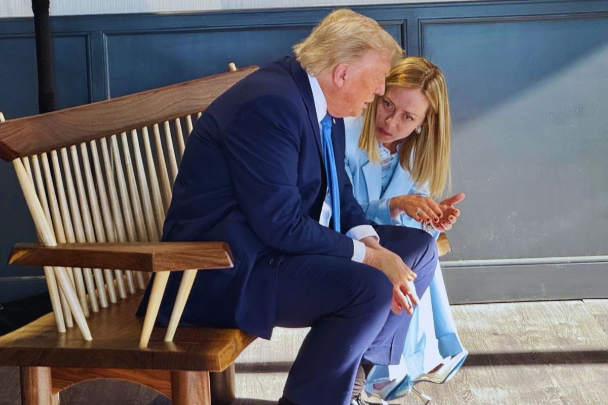 Trump elogia disposición de Meloni en ayudar en la guerra con Irán