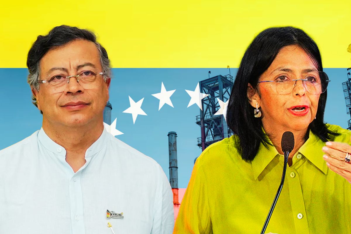 Gustavo Petro viajará a Caracas el 24 de abril para reunirse con Delcy